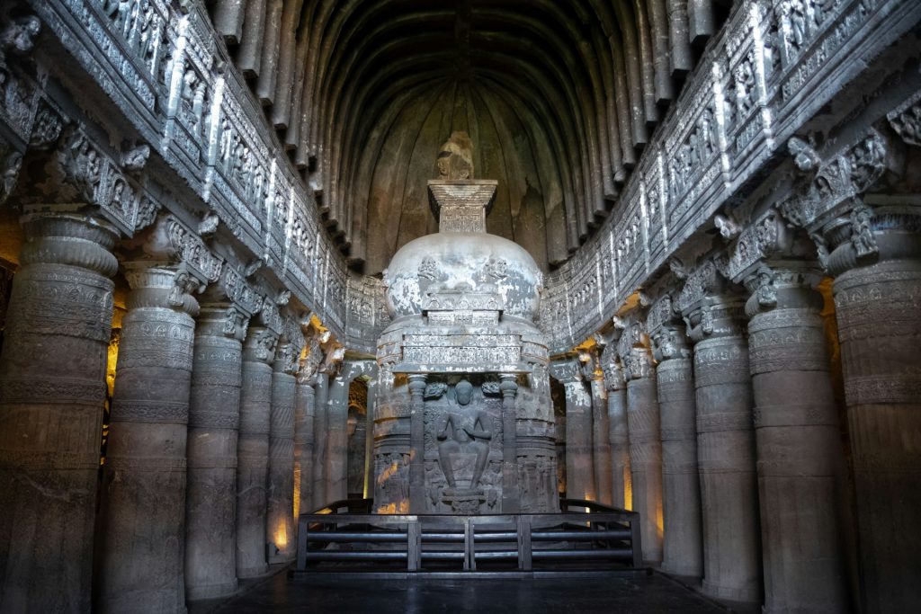 ajanta and ellora caves maharashtra